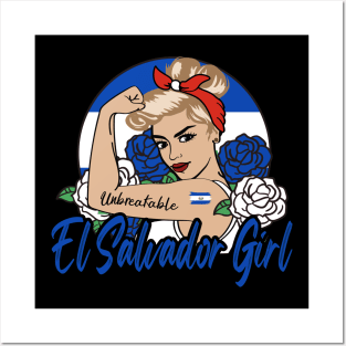 El Salvador Girl Posters and Art